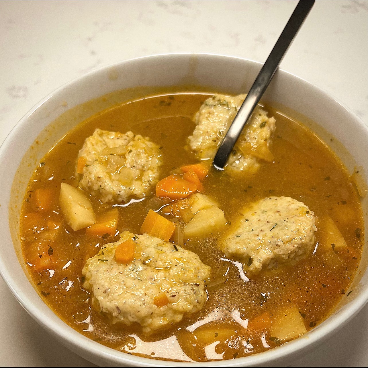 Vegan Matzo Ball Soup By Simply Samantha Evolve By Erika Virtual   18625841 DAC4 4138 A759 9E10CB3041DA 